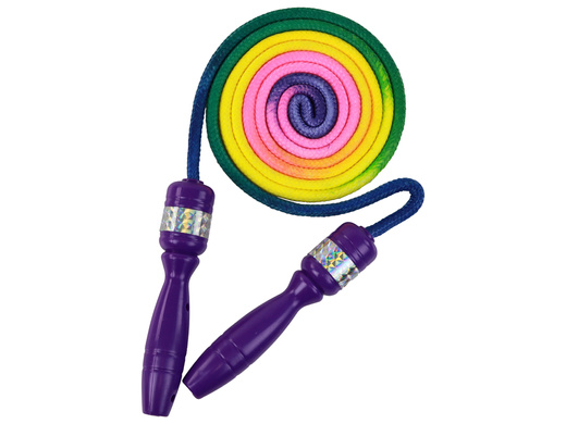 Rainbow Jump Rope Purple Hands Movement Motor Coordination