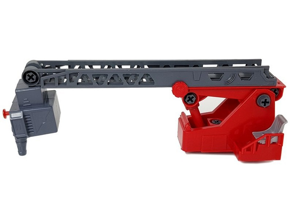 DIY Firetruck 2in1 Kit Removable Lifts Screwdriver Sound Light Effects Helmet