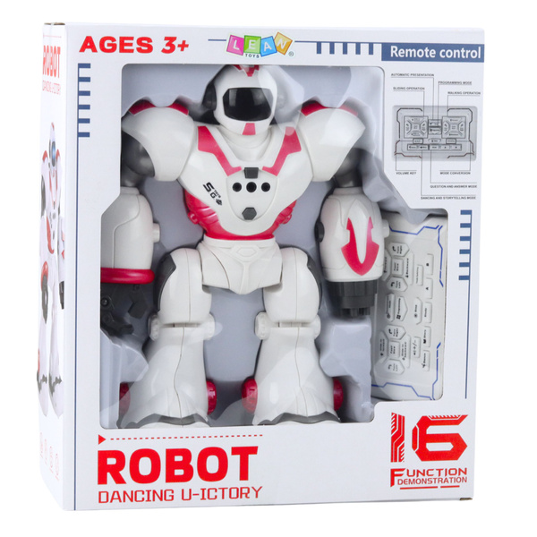 Interactive Remote Controlled RC Robot 16 Functions Lights Sounds Pink