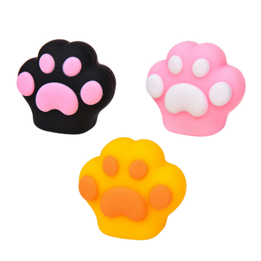 Cat Paw Sharpener Pink Black Yellow 8cm
