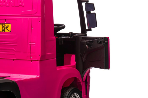 Batteriebetriebenes Auto Scania 500R HL698 Pink 4x4