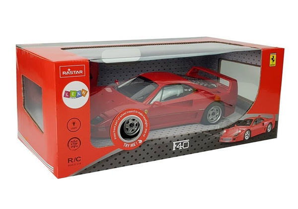 Radio Controlled Ferrari F40 1:14 Red 27 Mhz