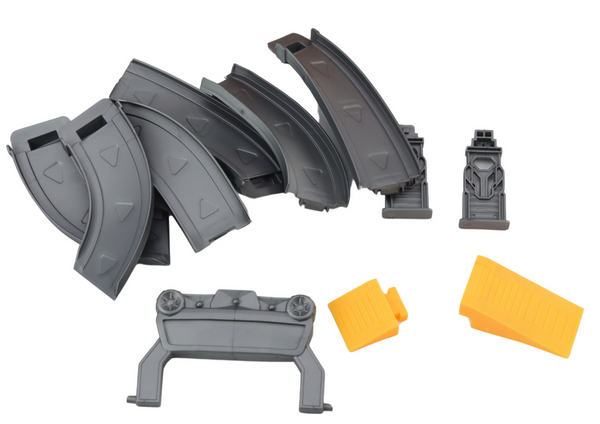 Base Fire Department Hospital Command Center Vehicles 6 pcs