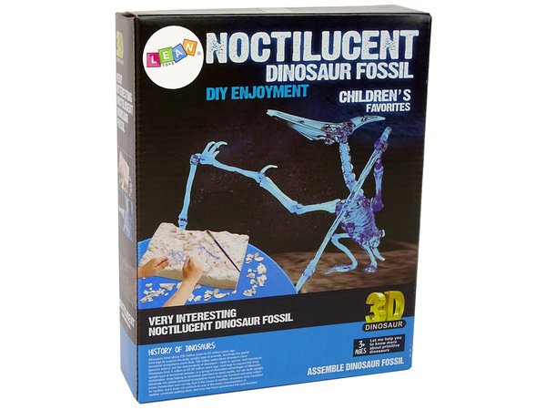 Archäologie Ausgrabungsset Dinosaurier Skelett Pteranodon 3D Hologramm