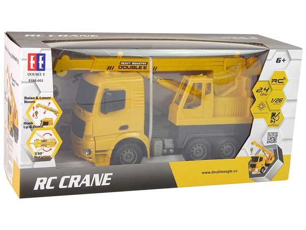 Remote Controlled Crane Truck 1:26 Extendable Hook Pilot 2.4G
