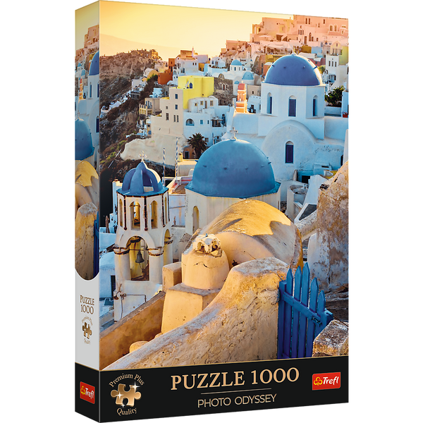 Puzzle - 1000 Premium Plus - Miasteczko Oia - Santorini - Trefl 10853