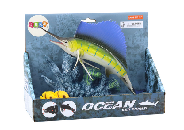 Figur Fisch Schwertfisch Schwertfisch Korallenrifffisch