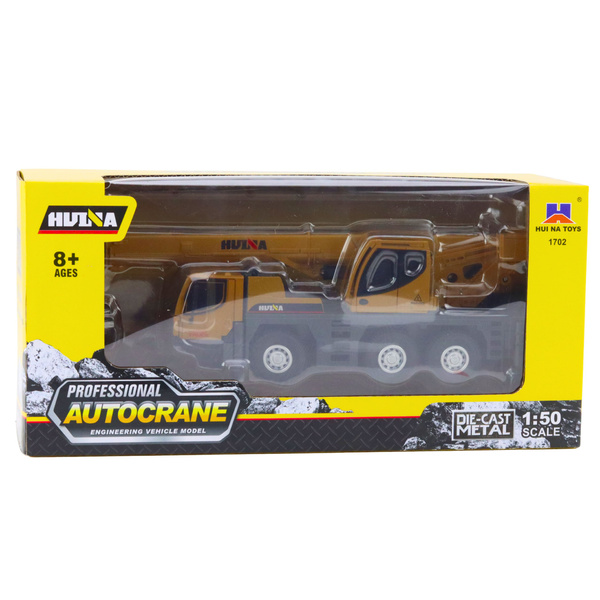 Autokrane Huina Crane Construction Vehicle Movable Metal Parts 1:50