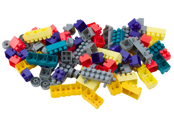 Multifunktionaler Tisch 4in1 Blöcke Angeln Zeichnen Blau