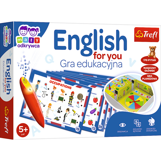 Educational Game English for you Magic Pencil Trefl 02113