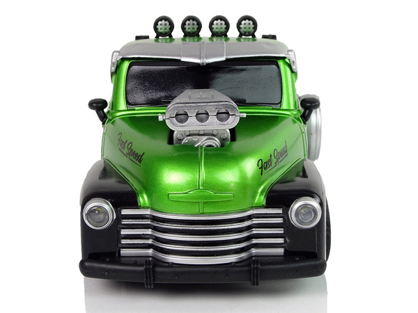 Remote Controlled 1:18 Green Pick-up Truck