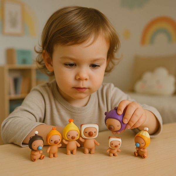 Überraschungs-Capybara-Baby-Figur-Spielzeug-Blindbox-Mix-Kollektion