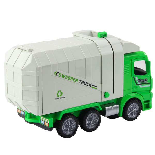 Garbage Truck City Lights Sounds Green