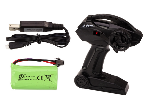 Ferngesteuertes Gelände-Polizeiauto RC 1:8