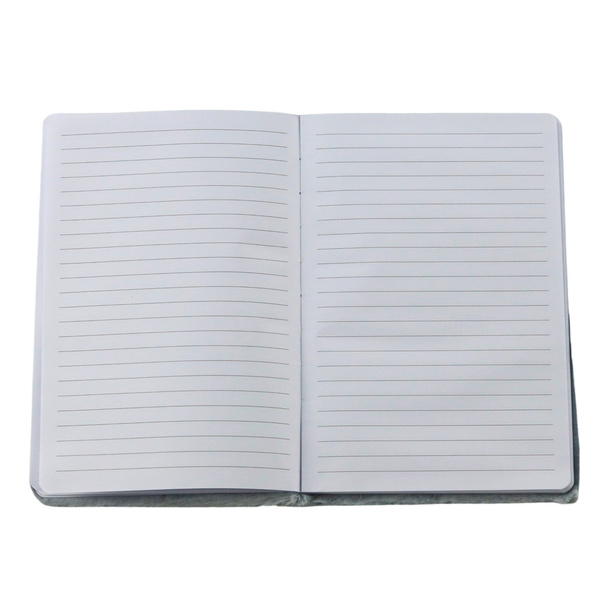 Plüschfell-Notizbuch, liniertes Notizbuch mit Hase, bunt, A5