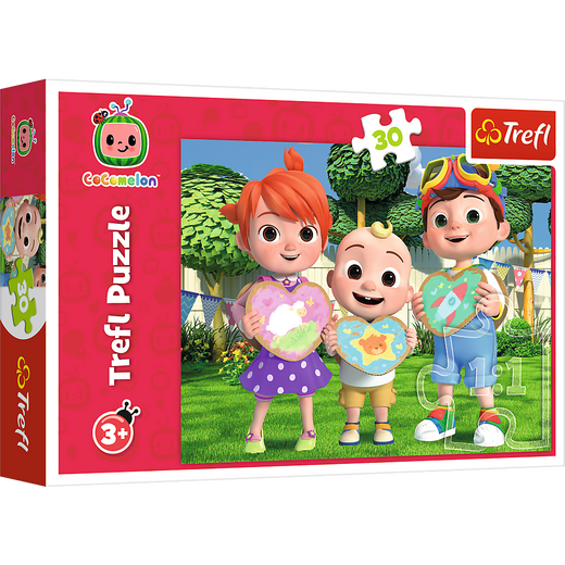Puzzle - 30 - Cocomelon - Bawmy sie razem! - Trefl 18295