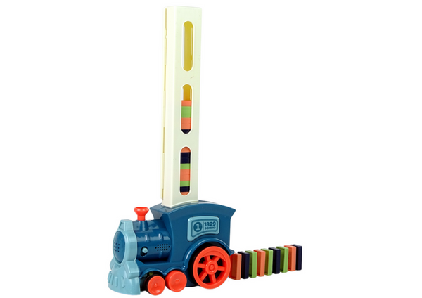Domino Train Locomotive Puzzle Colorful Sound