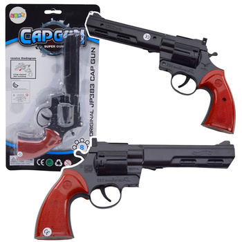 Revolver Percussion Gun Prop Shooting Sound Schwarz