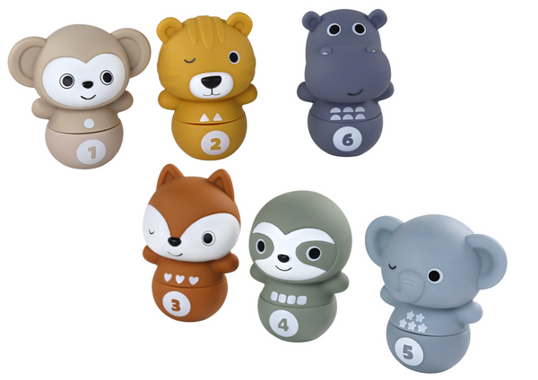 Bowlingtiere für Kleinkinder, interaktiver Ballspaß