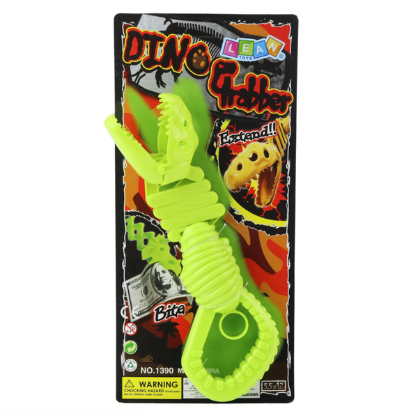 Gnawing Dinosaur Skeleton Green Grabber