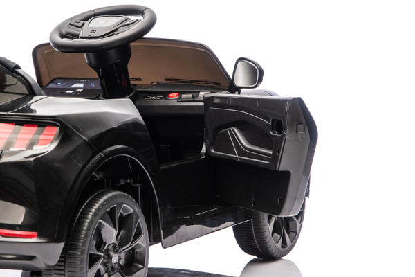 Ford Mustang Mach-E Black 24V Battery-Powered Car