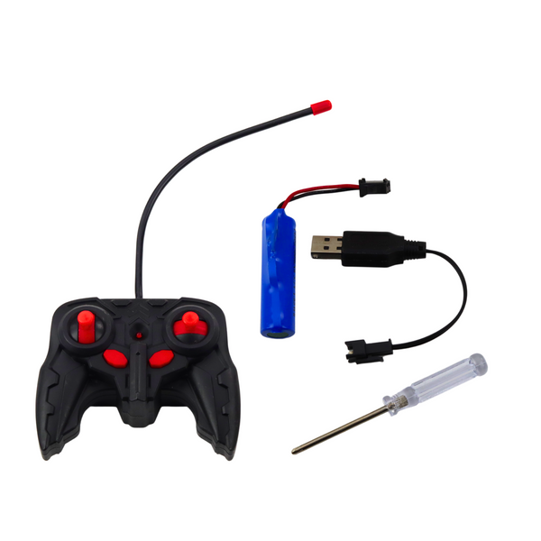 Car Robot Spider Remote Controlled 2in1 Lights Sounds