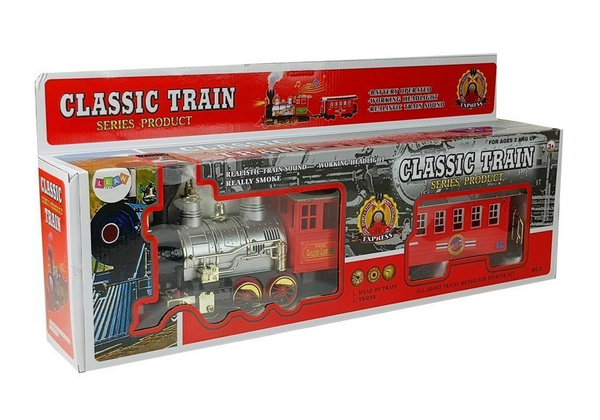 Classic Train Battery Operated Smoke Sound Light Effects