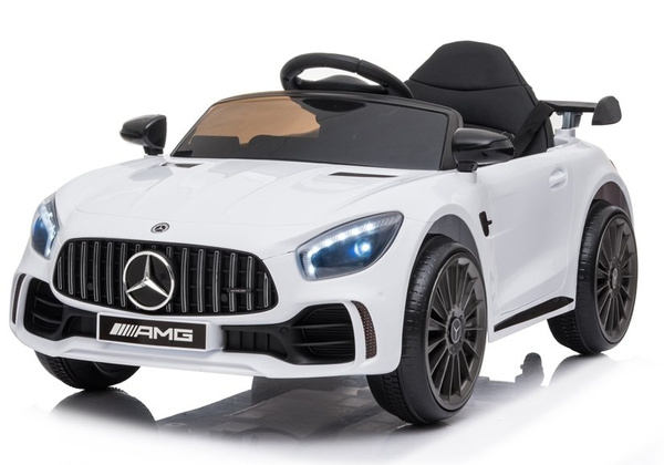 Kinderfahrzeug Mercedes AMG GT R Weiß