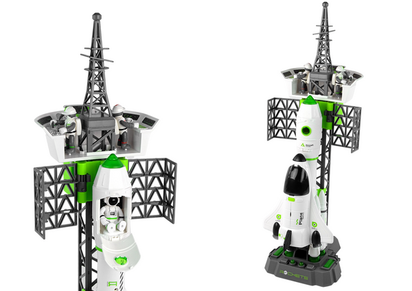 Raumstation Set Rakete Space Shuttle Sound Smoke