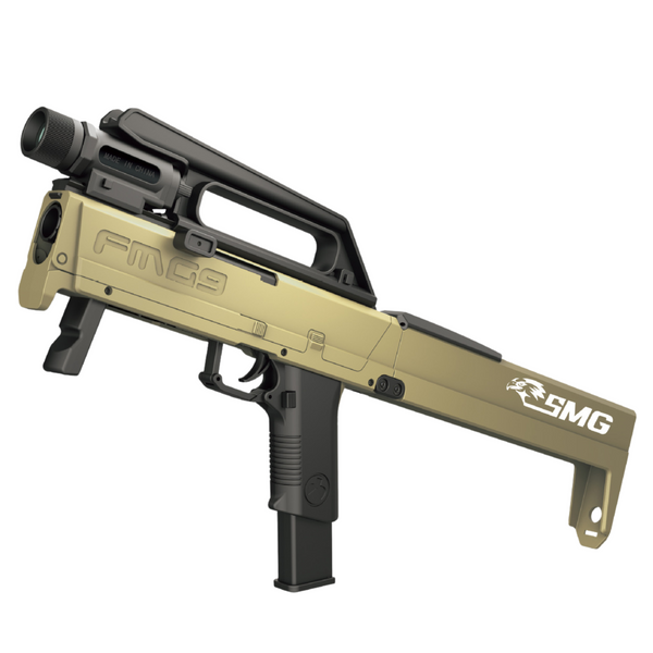 FMG9 Folding Rifle Foam Darts Shells Flashlight Weapon
