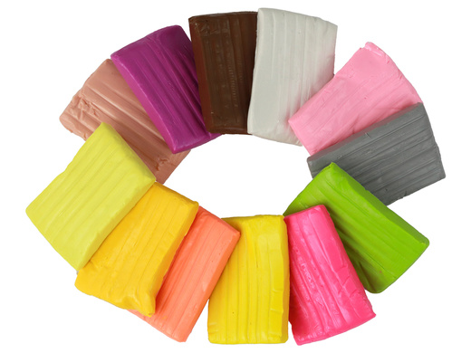 Modeling Clay 12 Colors Pastel Vibrant Colors Mix Set