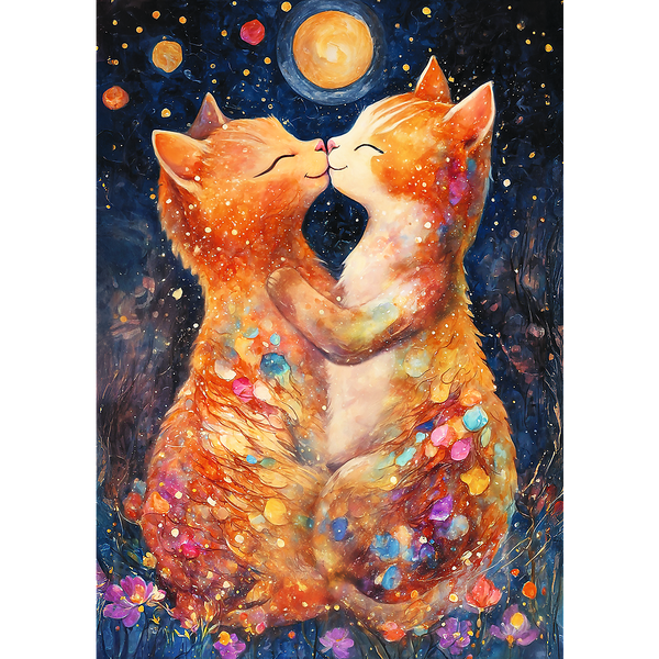 Puzzle – 500 – Kuss im Mondlicht Trefl 37546