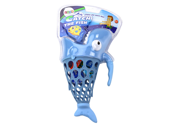 Fishing Basket Shark Fish Holder Blue