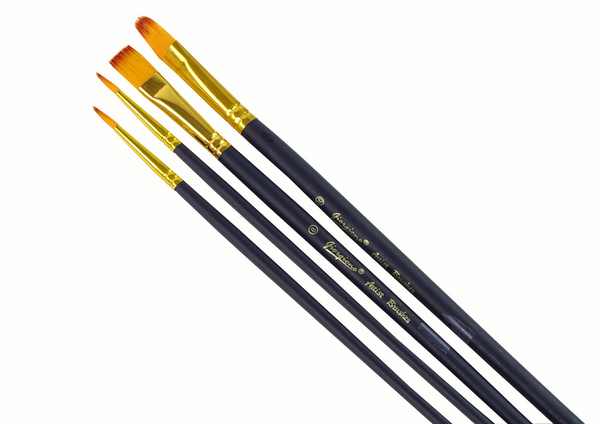 Set Künstlerpinsel 4 Formen