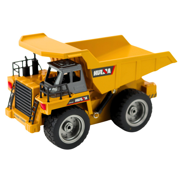 Huina Remote Controlled RC Dumper Truck Yellow 9-CH 1:18