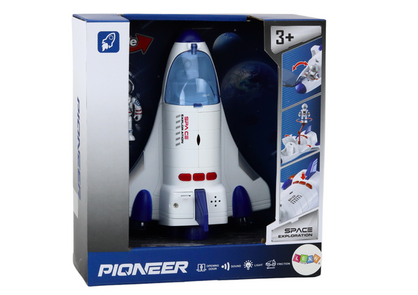 Spaceship Drive Lights Sounds Cosmonaut White