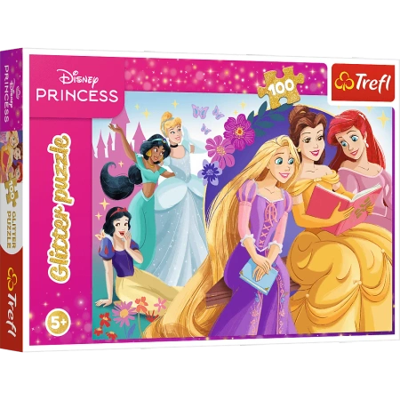 Puzzle - 100 Glitter - The Shine of Magic Friendship Trefl 14834