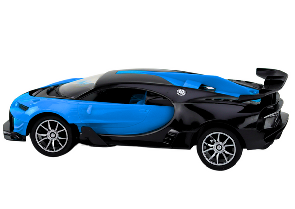 Sports Car Remote Controlled Auto RC Blue 1:16