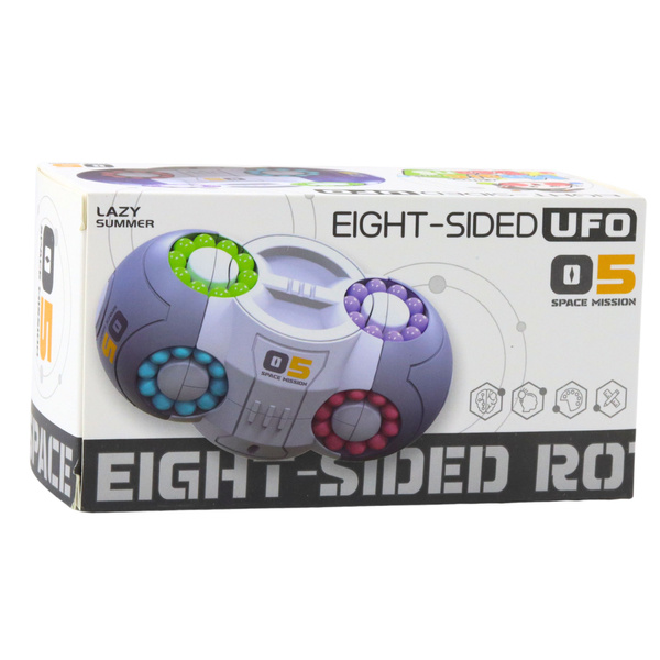 Logikspiel Puzzle Ufo Magic Rotating Capsule Pink