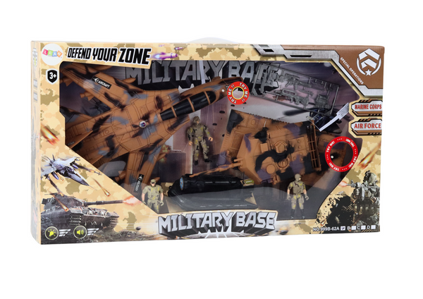 Militär-Set, Militärpanzer, Jet-Soldaten, Tonlichter