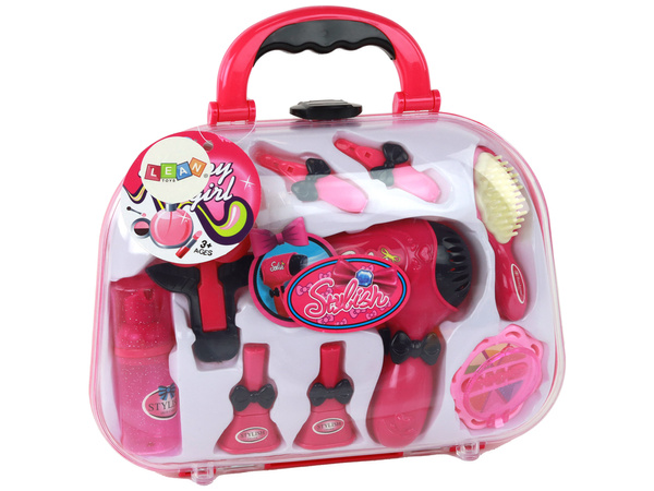 Little beauty's Set Suitcase Dryer Accessories