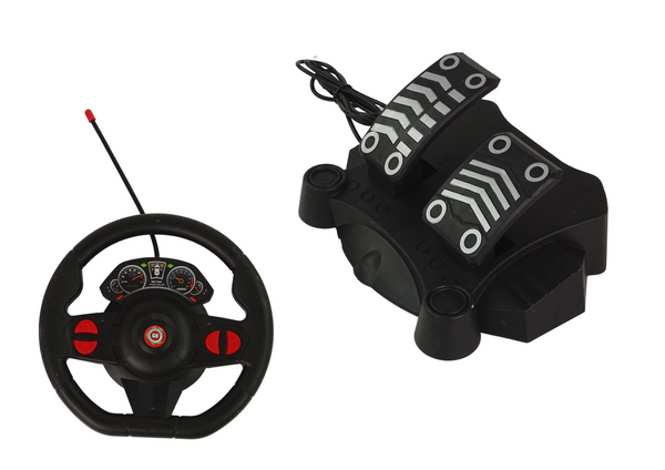 Super Fast Remote Controlled Car + R/C remote control Gas and Brake Pedals