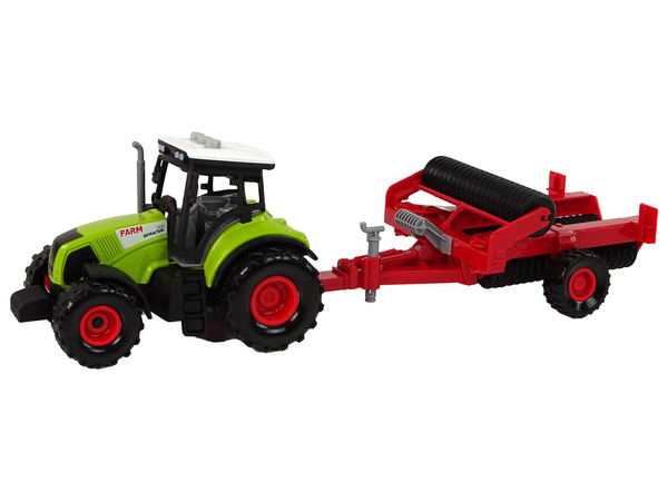 Children's Tractor Cultivator Lights Sounds Green