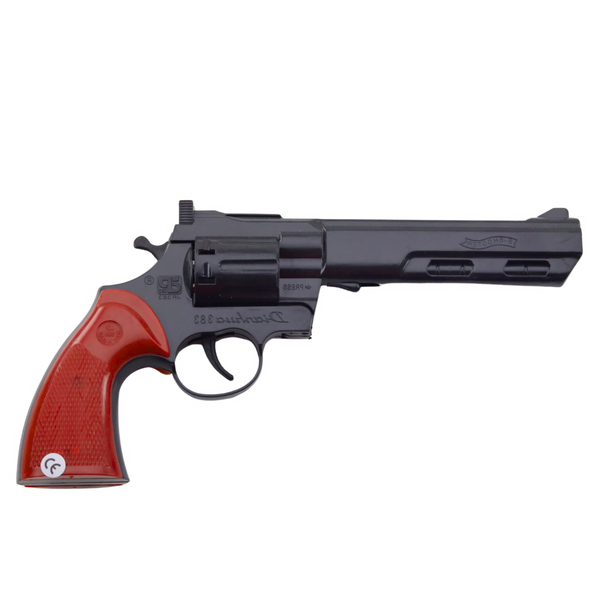 Revolver Percussion Gun Prop Shooting Sound Schwarz