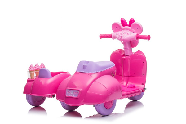 Scooter Eisdiele Dreirad JT5258 Rosa