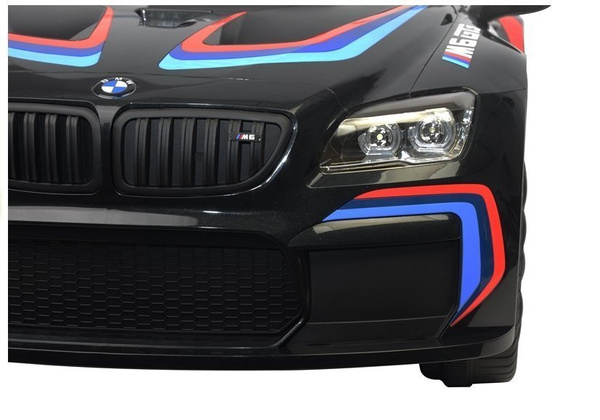 Kinderfahrzeug BMW M6 GT3 Schwarz Elektroauto Fahrzeug