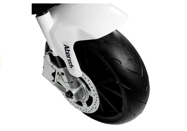 Elektromotorrad für Kinder BMW S1000RR Schwarz Ledersitz EVA-Reifen Motorrad