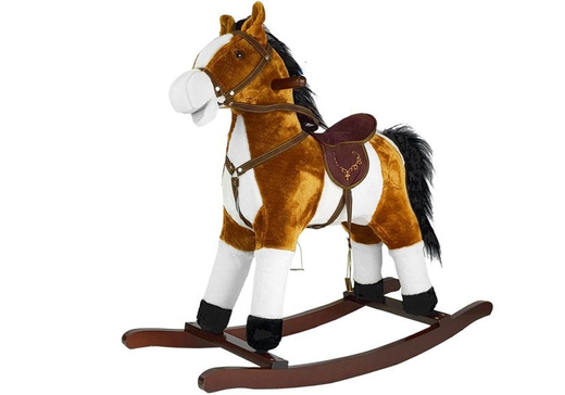 Rocking Horse 74cm Light Brown