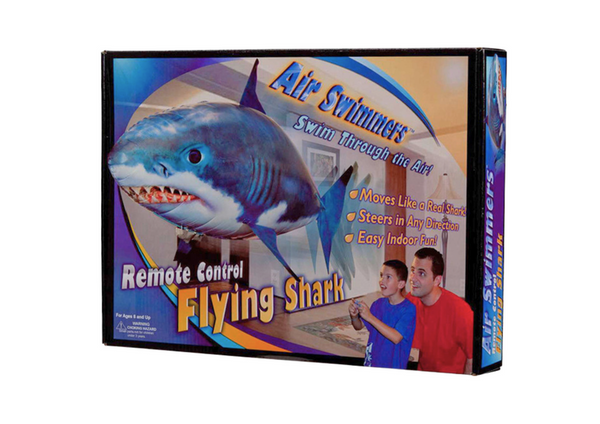 Remote Controlled Fish R/C Shark Blue Flying Balloon