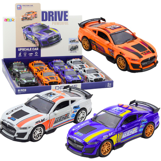 GT 500 Rennwagen, Türen öffnen, Fahrlicht, Soundmix